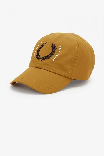 Fred Perry Laurel Wreath Ripstop Miesten Hatut Camel | FI 1971KORI